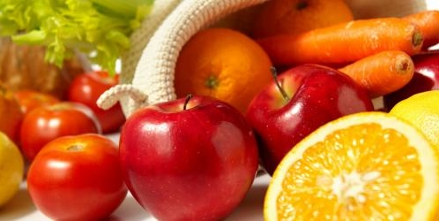 Fresh fruit and vegetable