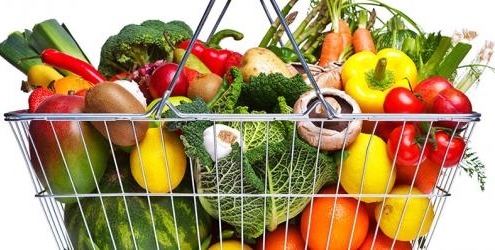 Fruit and veggie basket