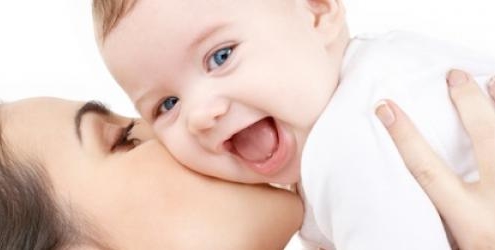 Mom and baby