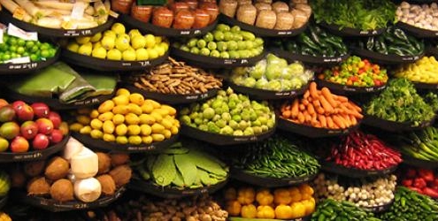 Produce display