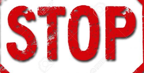 Stop sign