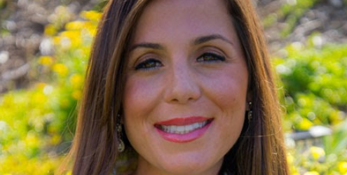Woman smiling