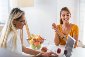 Doctor,Nutritionist,,Dietician,And,Female,Patient,On,Consultation,In,The